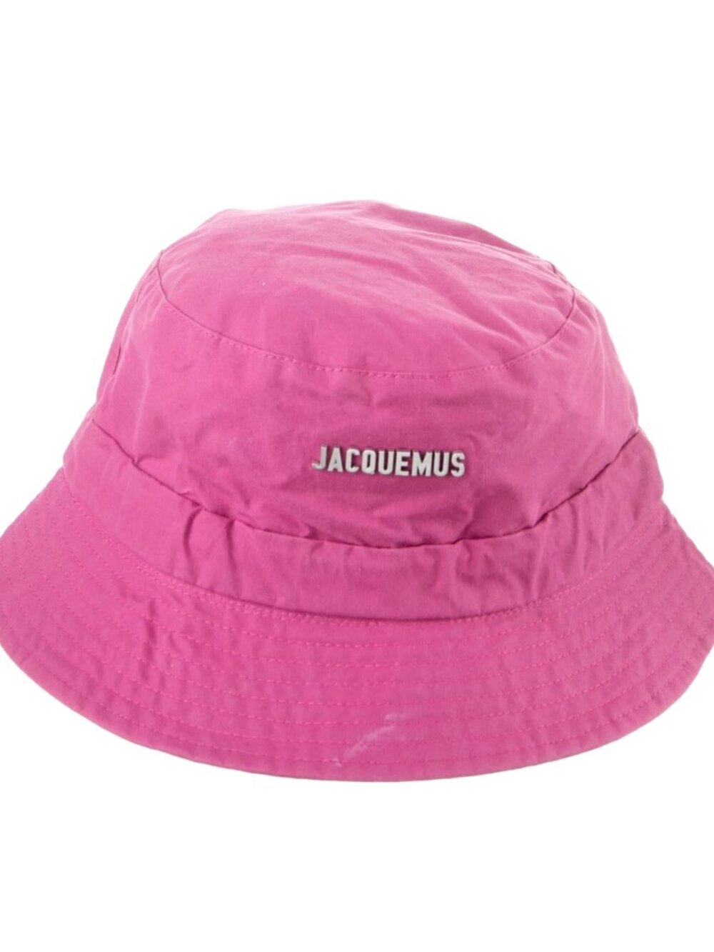 Authentic Jacquemus Bright Pink Bucket Hat